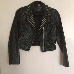 Leather jacket from H&M